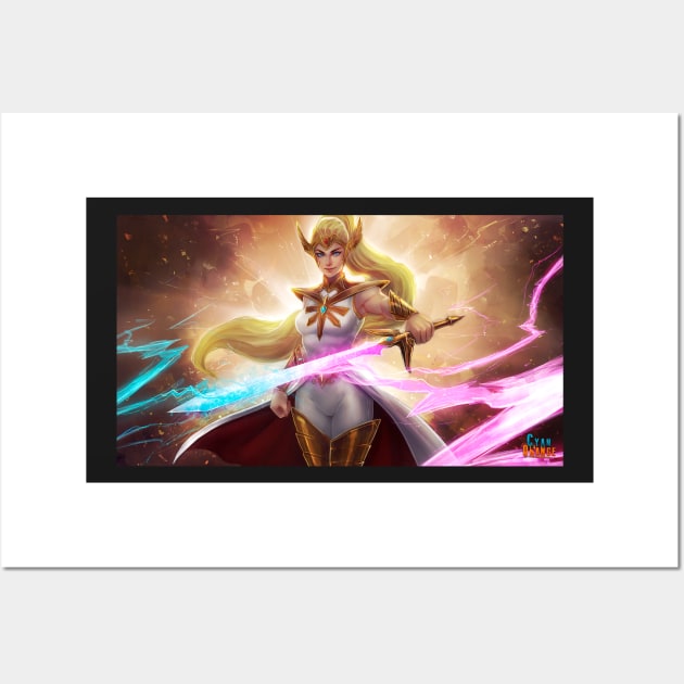 I am She-Ra! Wall Art by Cyan-Orange